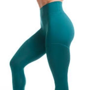 Emerald Green Lindsay Double Take Leggings